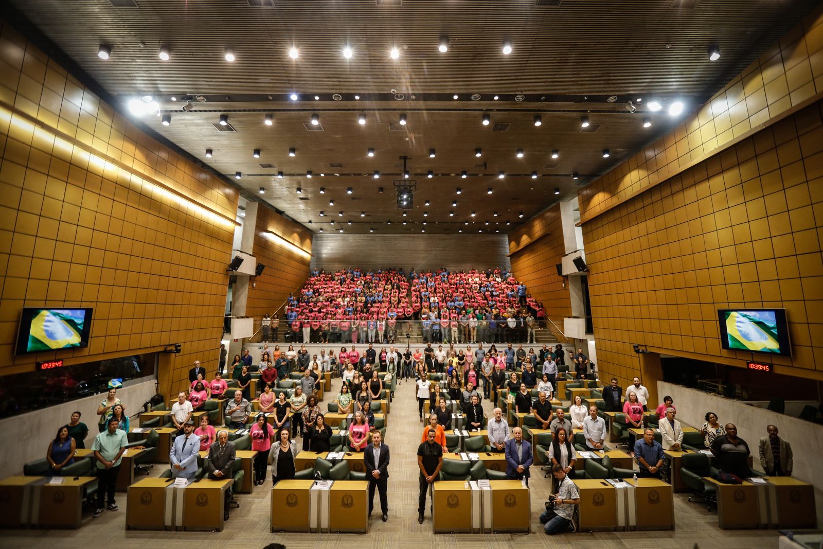 Dia do Trabalhador da Saúde na Alesp, realizado no dia 10 de maio de 2024. 